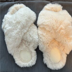 Stars above Paris crossband slide slippers